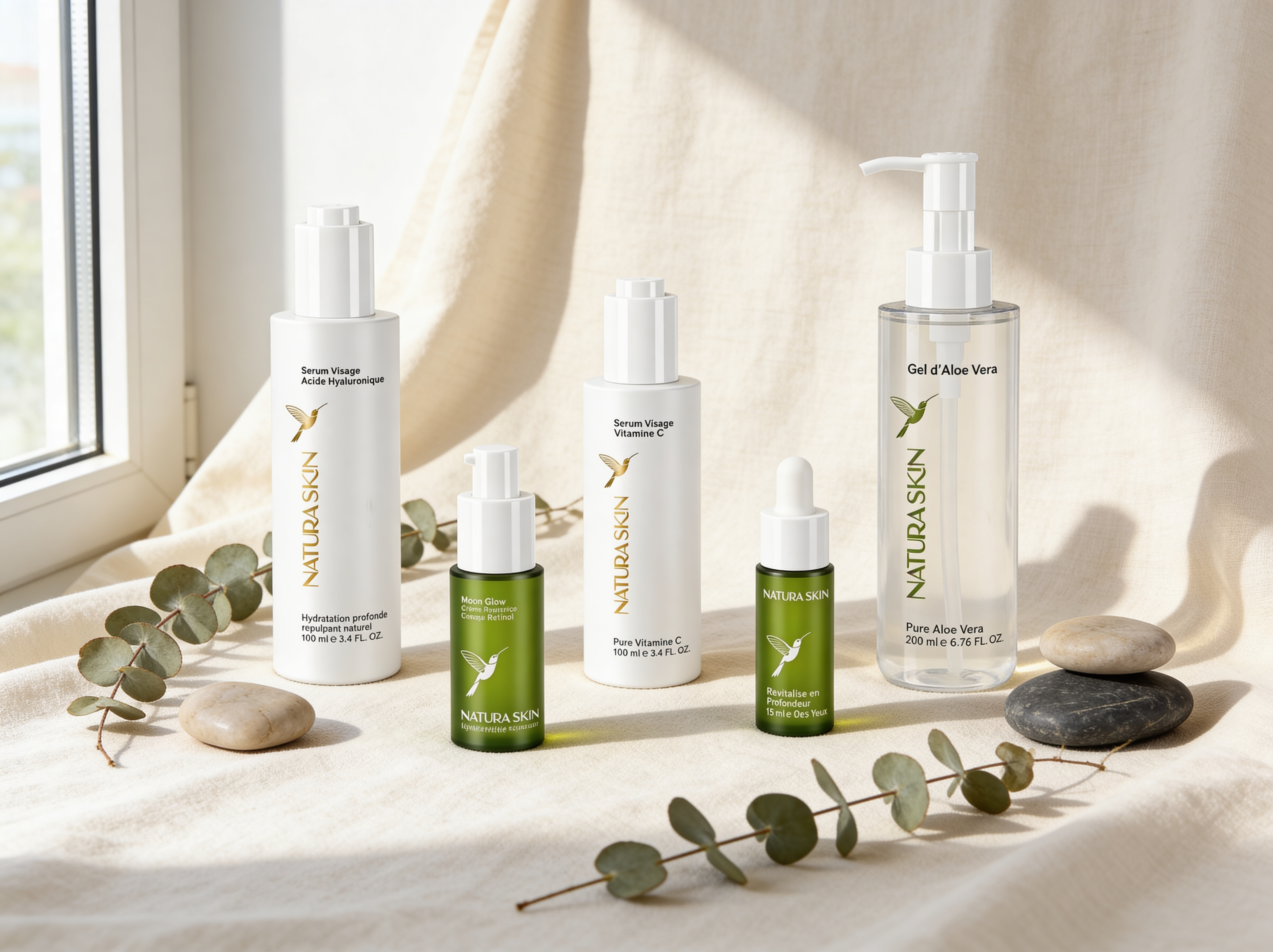 Routine visage mega anti-âge éclat hydratation