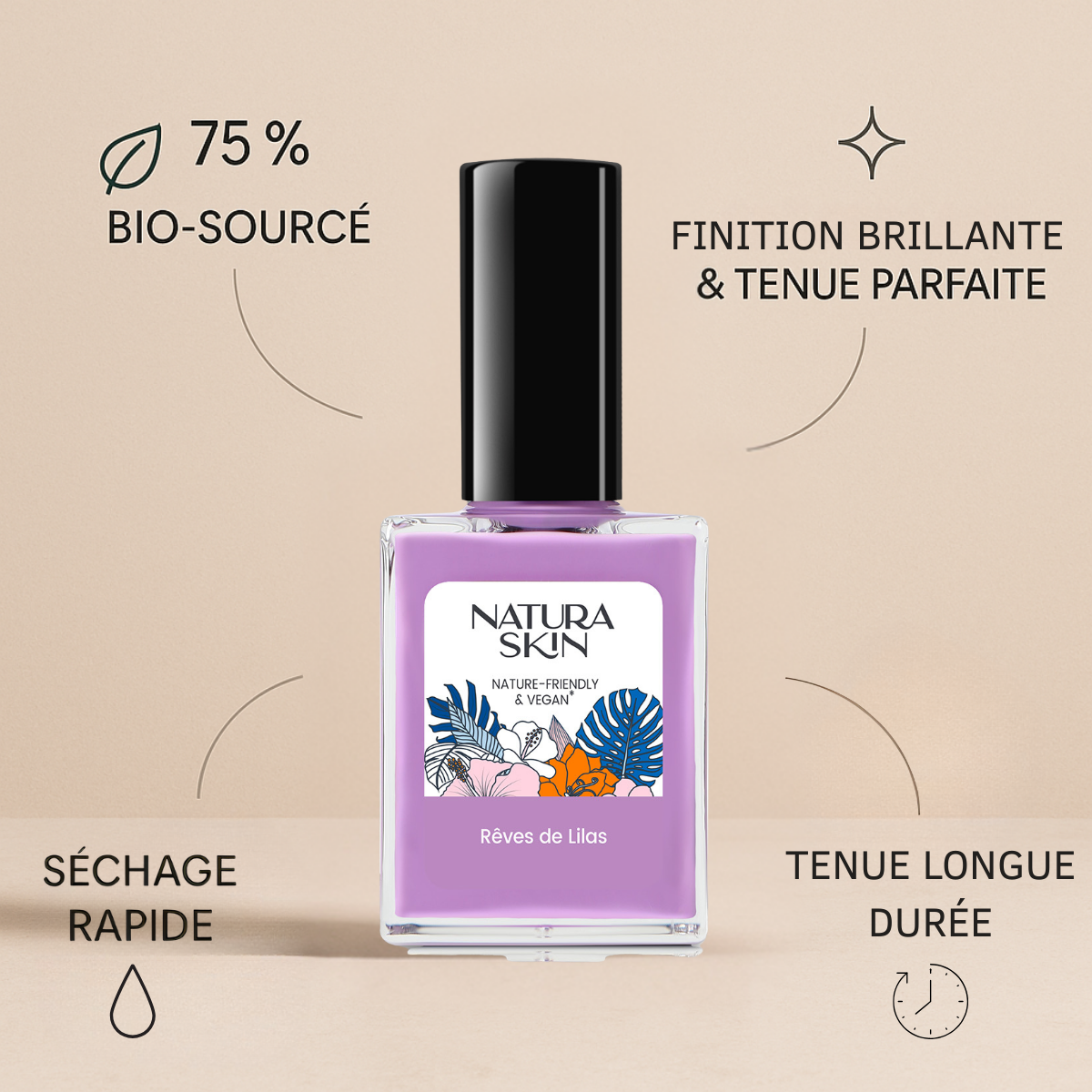 Vernis Semi Permanent 14 Couleurs - Natura Skin - visuel 89