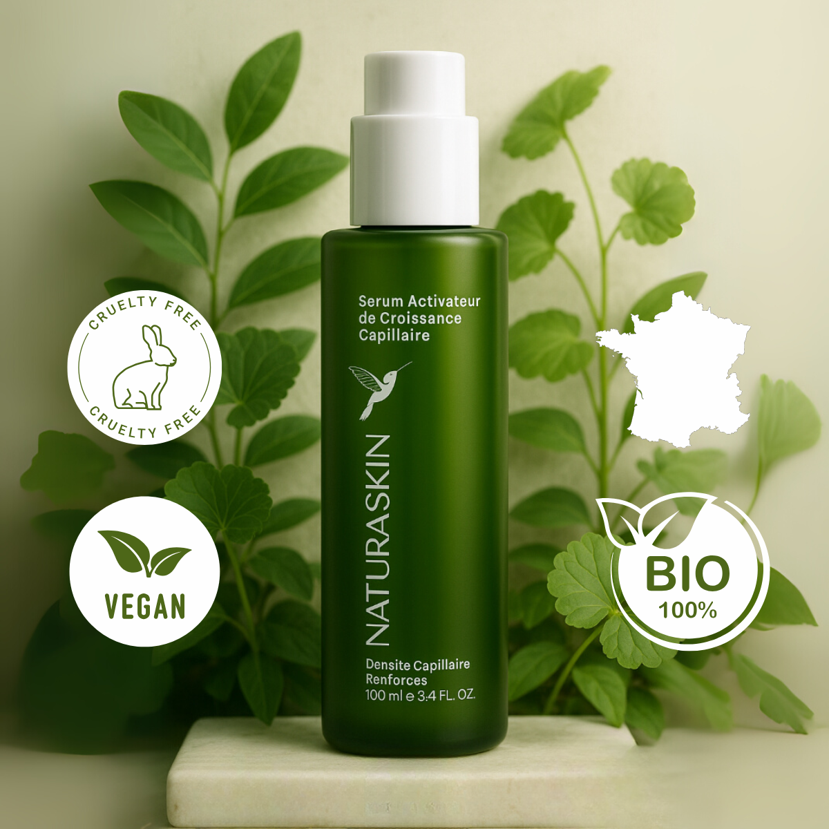 Sérum pousse cheveux routine quotidienne 30 jours