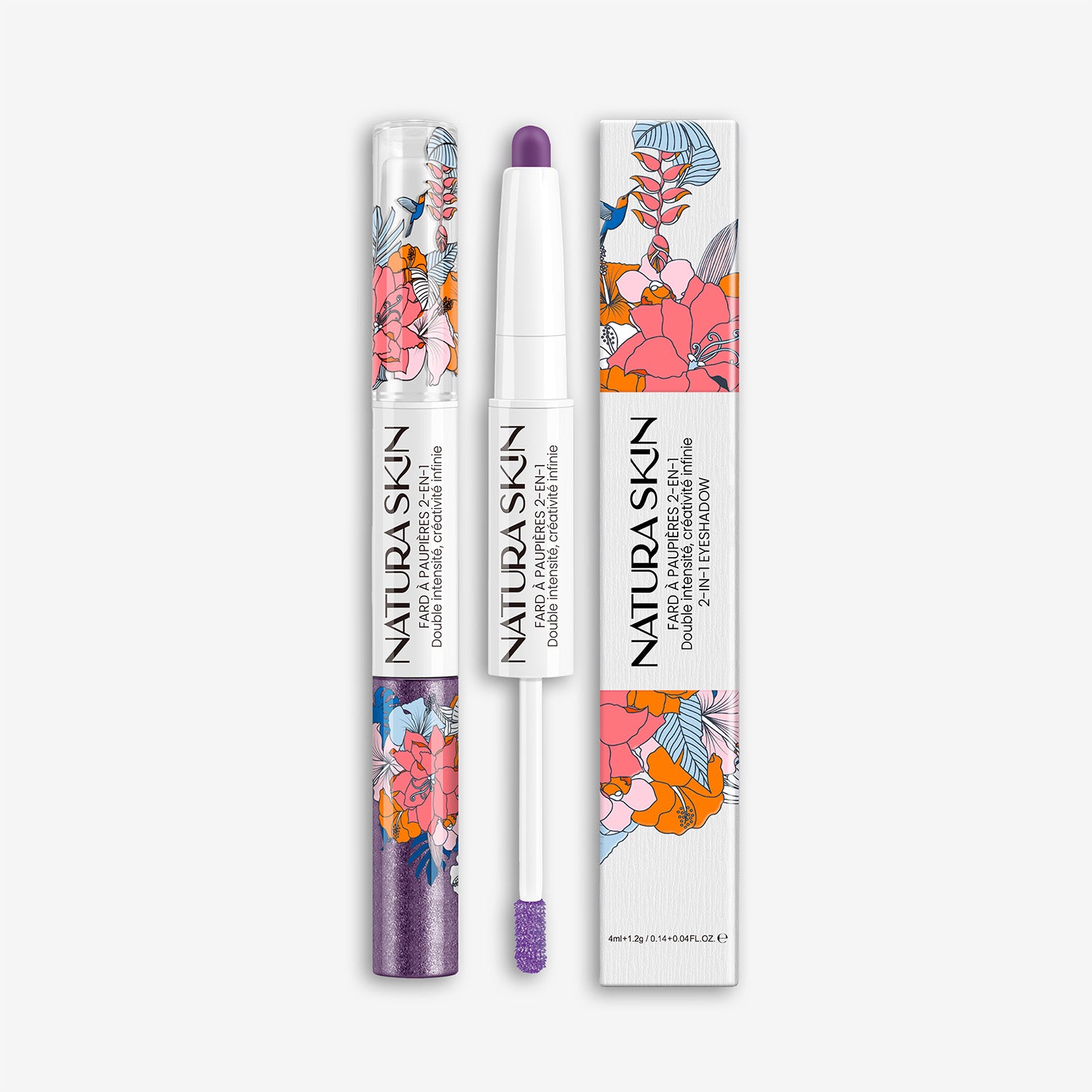 Fard à Paupières 2-en-1 Violet Étoilé - Intensité et Brillance