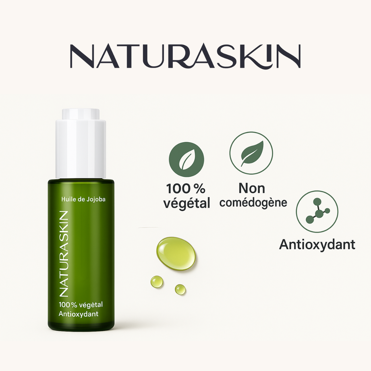 Huile jojoba soin barbe hydratation peau
