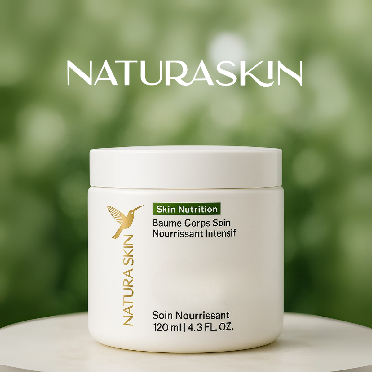 Baume corps pour hydratation quotidienne