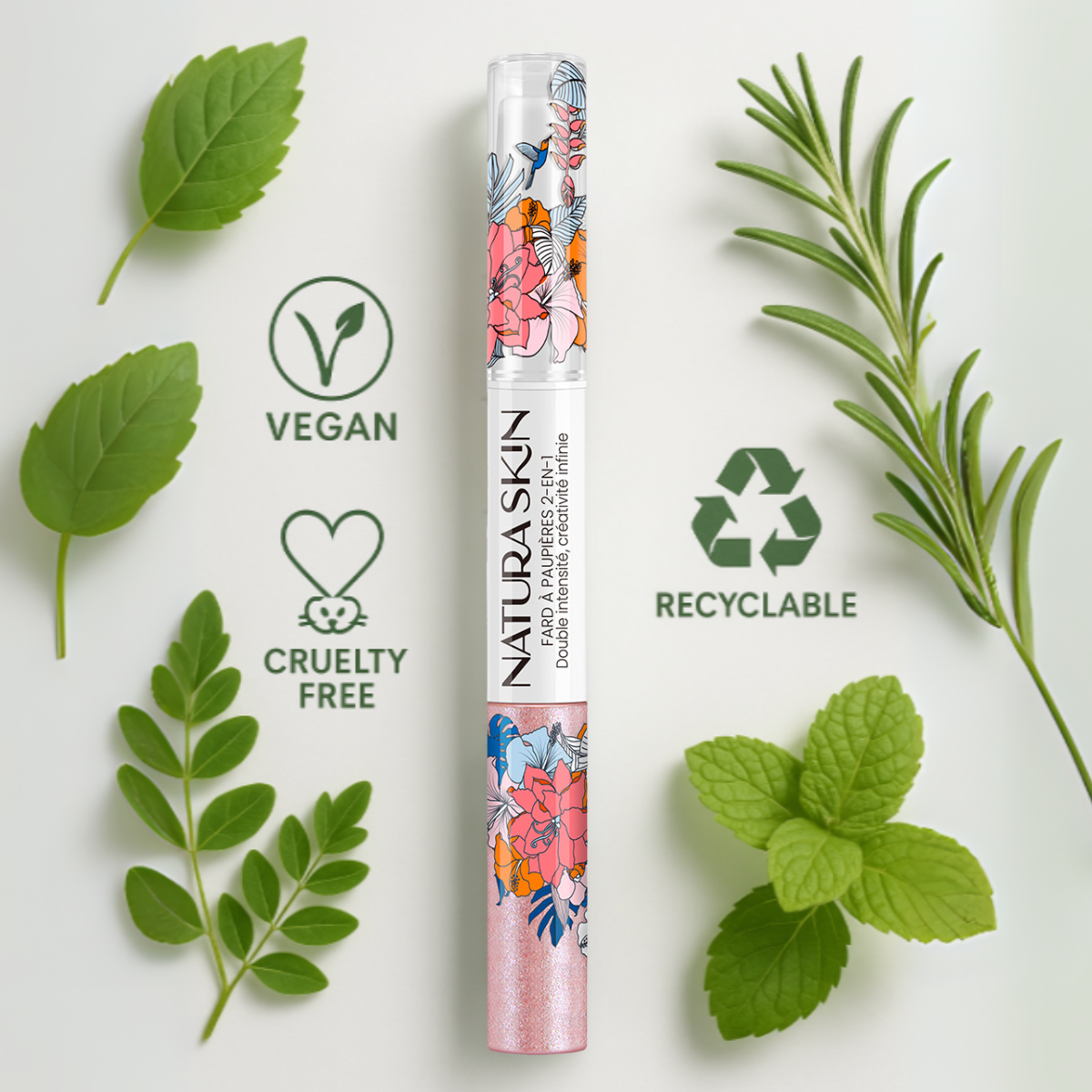 Fard Paupières Crème 12 Teintes - Natura Skin - visuel 55