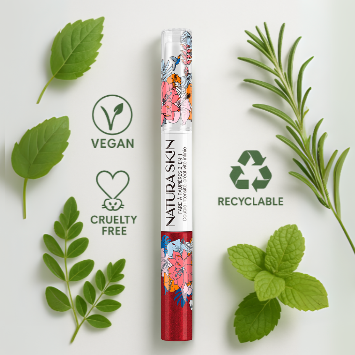 Fard Paupières Crème 12 Teintes - Natura Skin - visuel 74