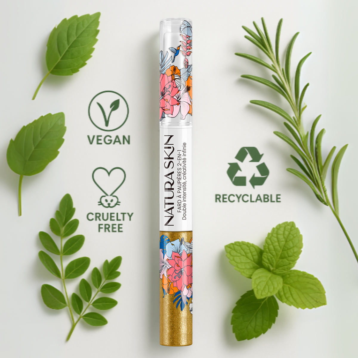 Fard Paupières Crème 12 Teintes - Natura Skin - visuel 28