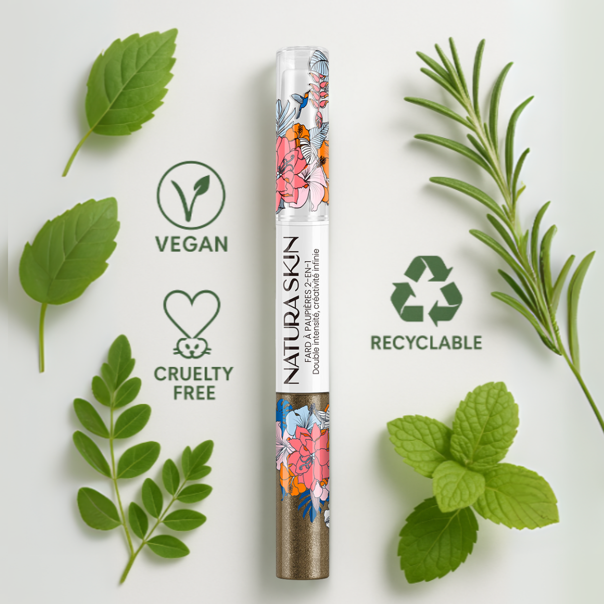 Fard Paupières Crème 12 Teintes - Natura Skin - visuel 12