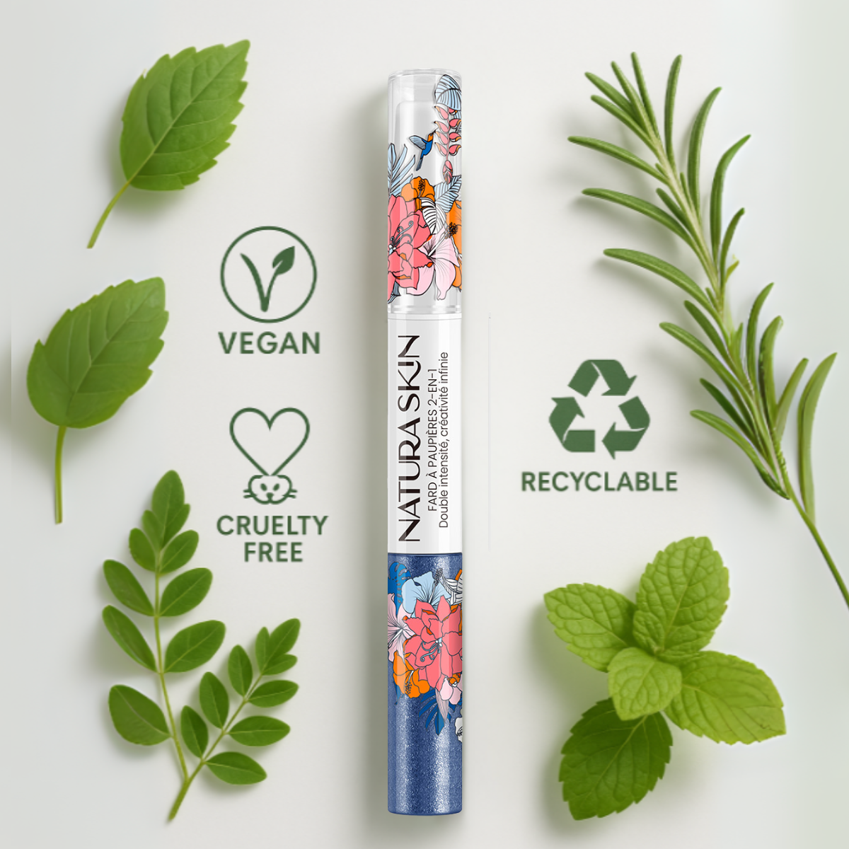 Fard Paupières Crème 12 Teintes - Natura Skin - visuel 38