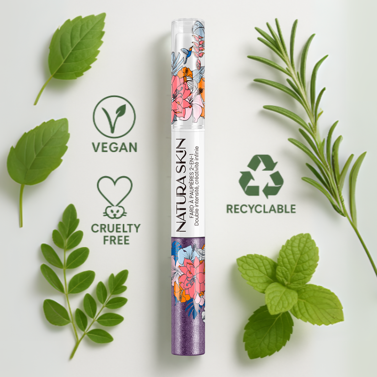 Fard Paupières Crème 12 Teintes - Natura Skin - visuel 81