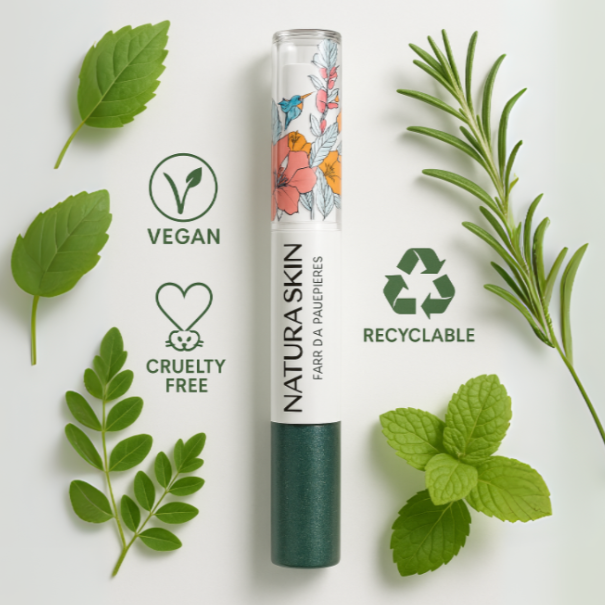 Fard Paupières Crème 12 Teintes - Natura Skin - visuel 63