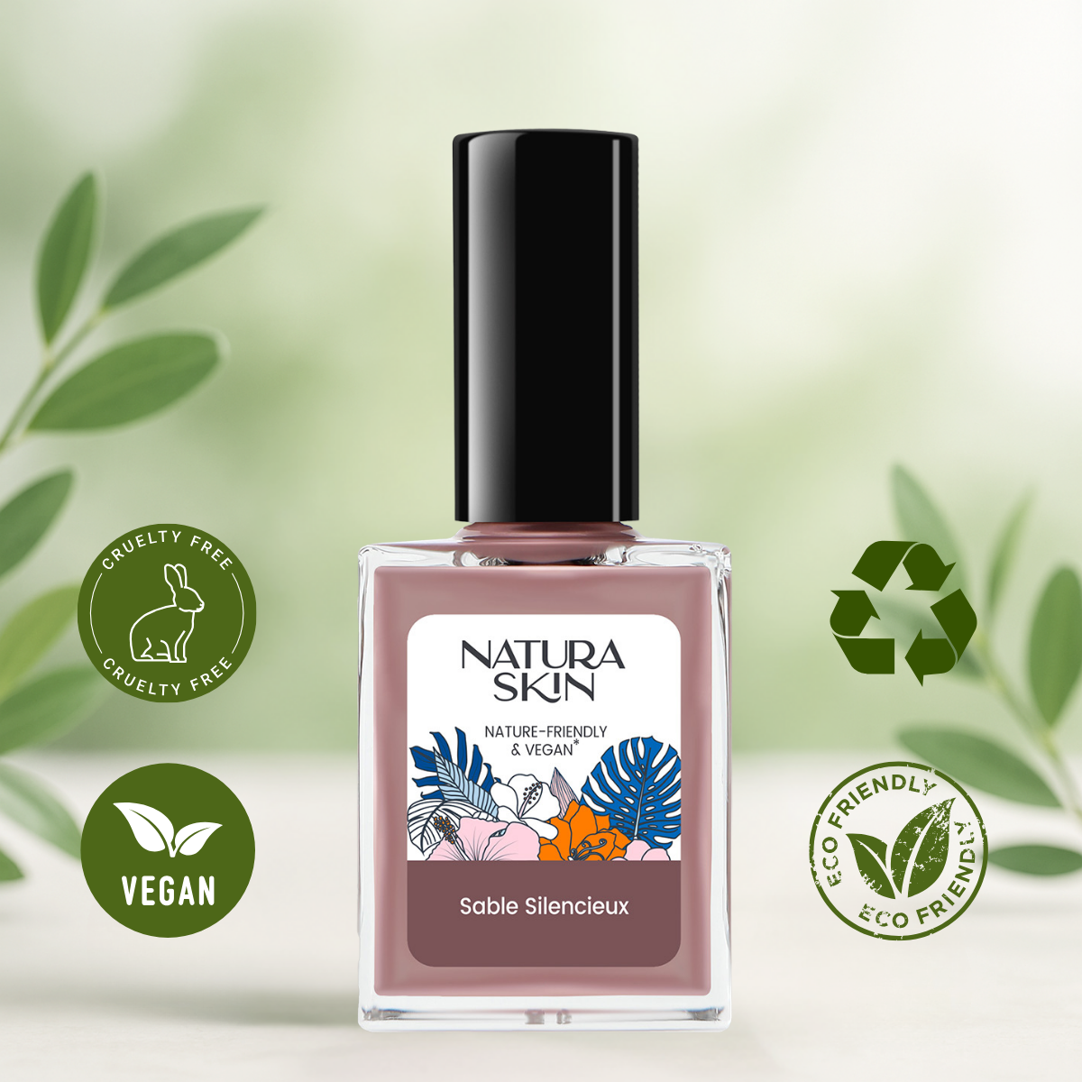 Vernis écologique bio sourcé ton sable naturel