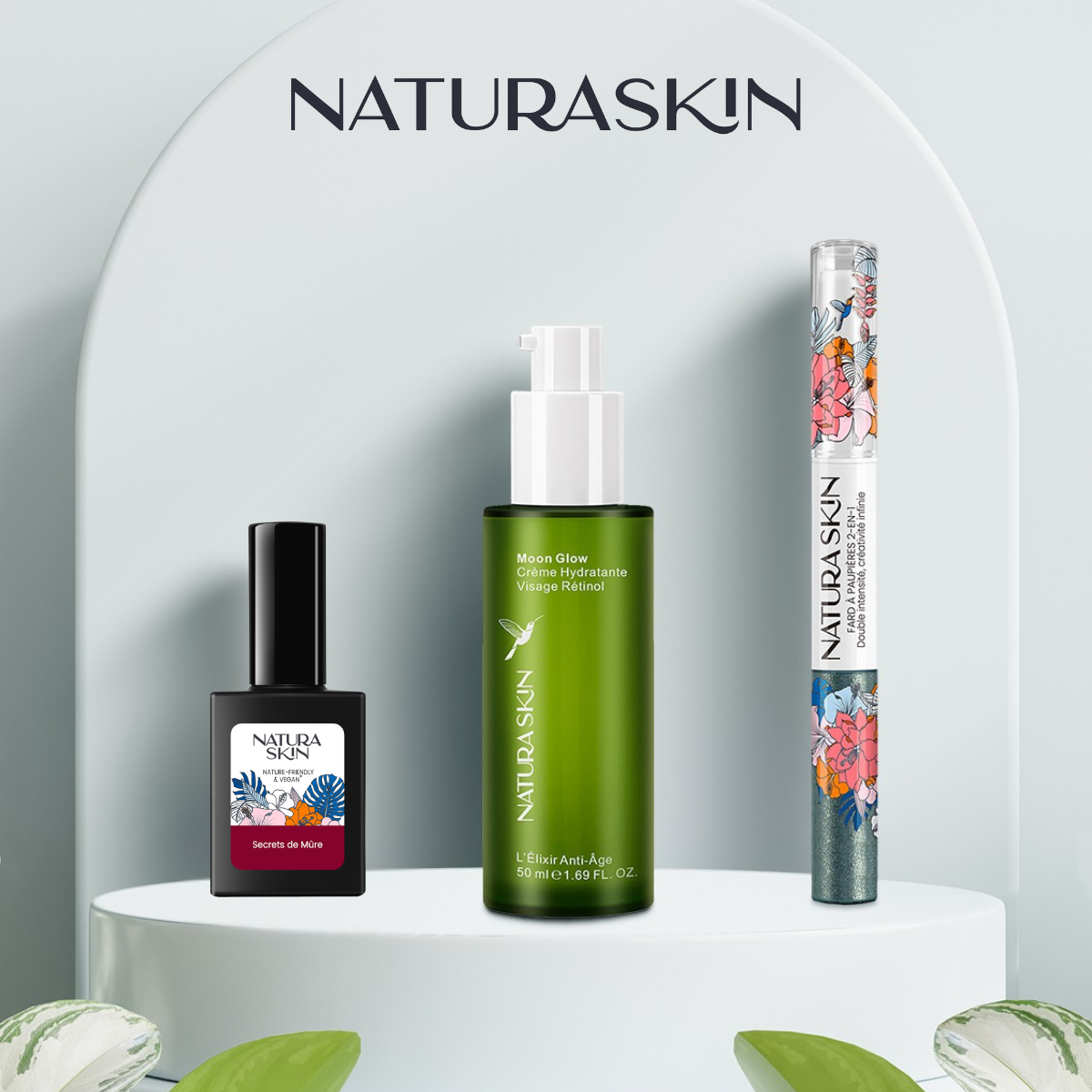 Vernis écologique bio sourcé ton fruits rouges