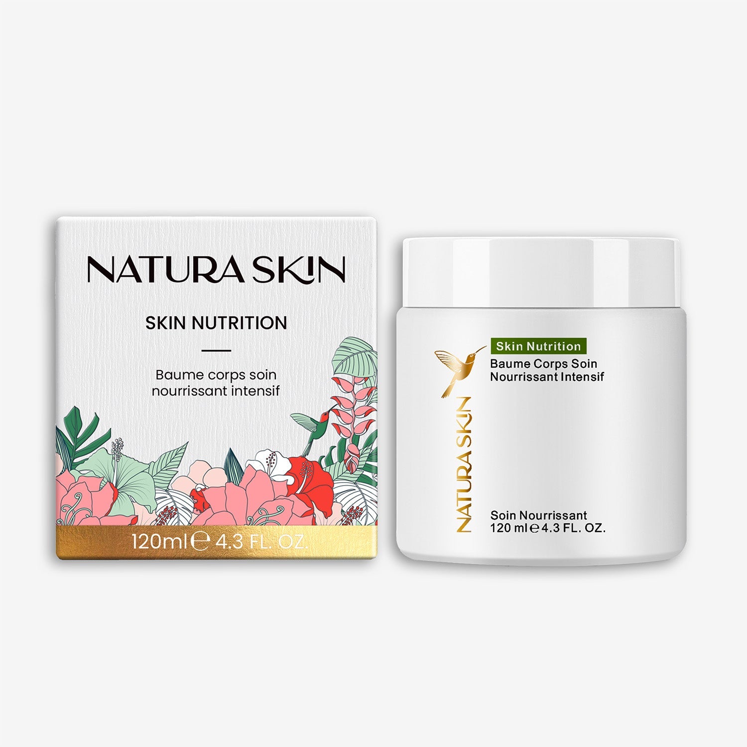 Baume corps nourrissant intensif karité 150ml Natura Skin
