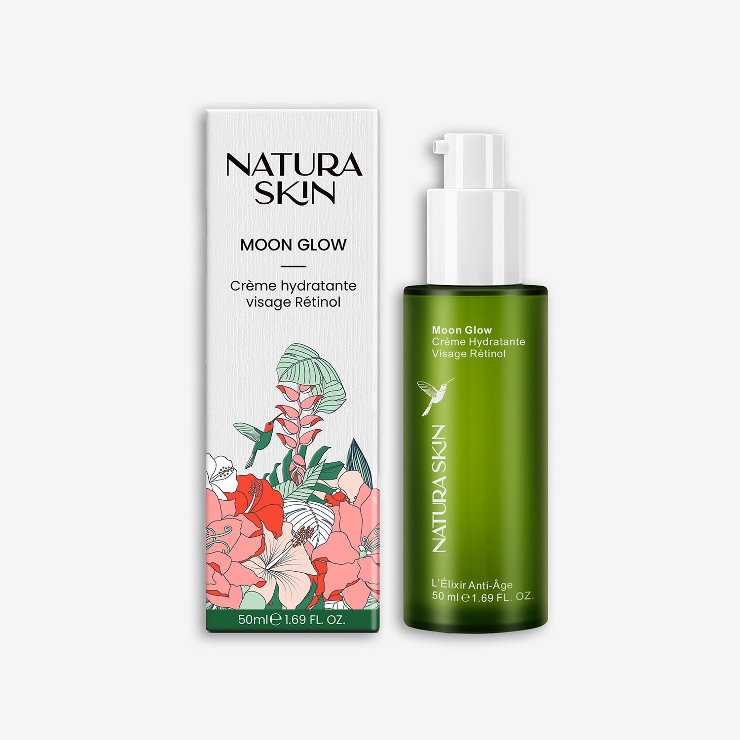Crème rétinol visage 0.3% 50ml régénération nuit Natura Skin