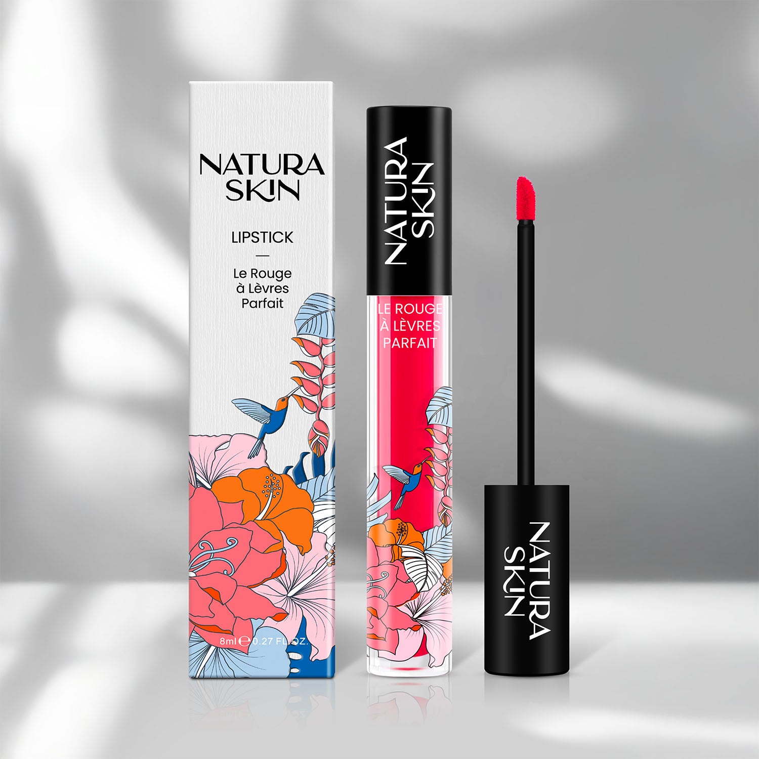 Teinte fruitée intense idéale pour un maquillage audacieux