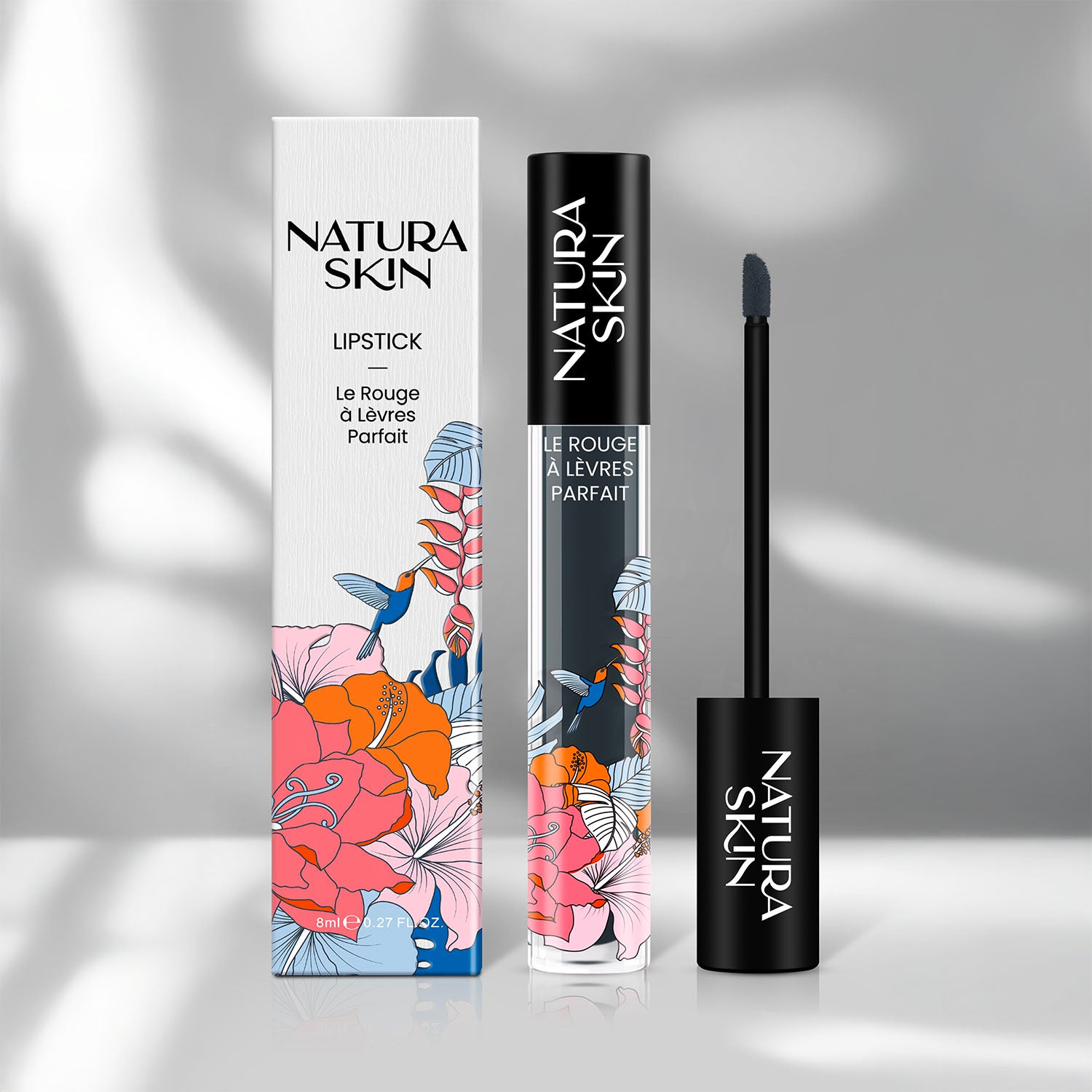 Teinte rubis intense idéale pour un maquillage sophistiqué