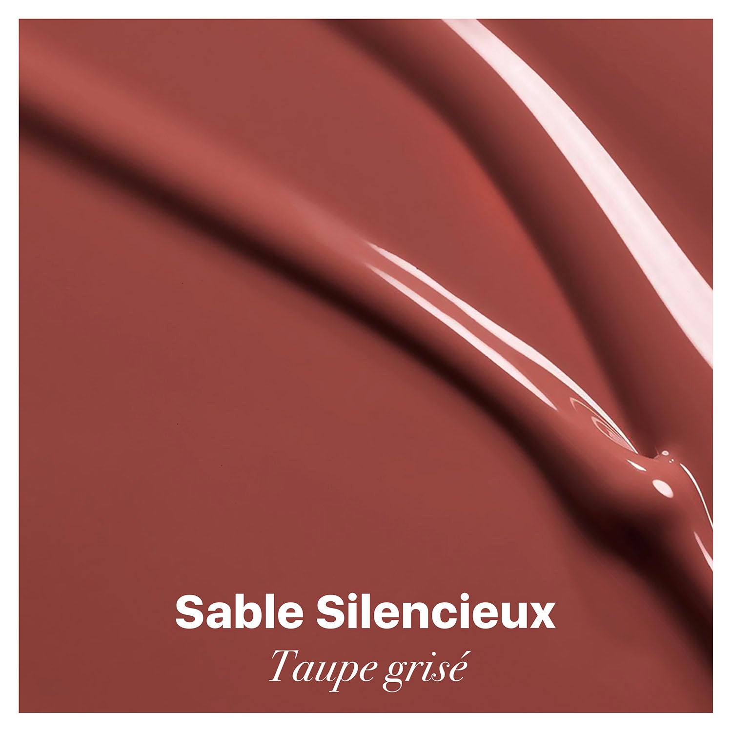 Vernis gel nude longue tenue au fini discret