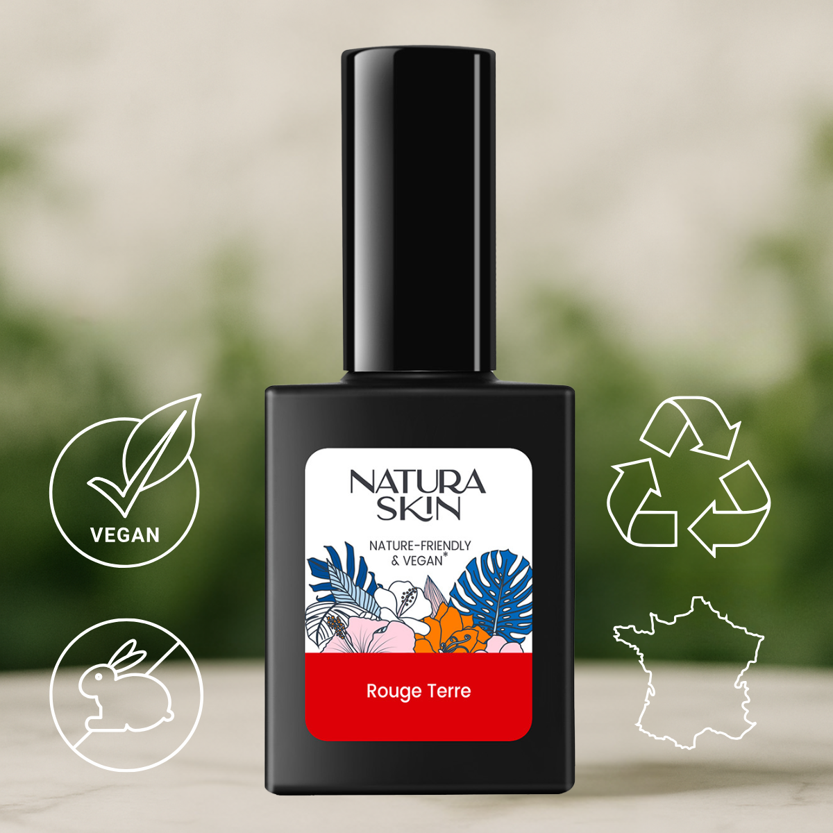 Vernis semi permanent inspiré des tons de terre brûlée