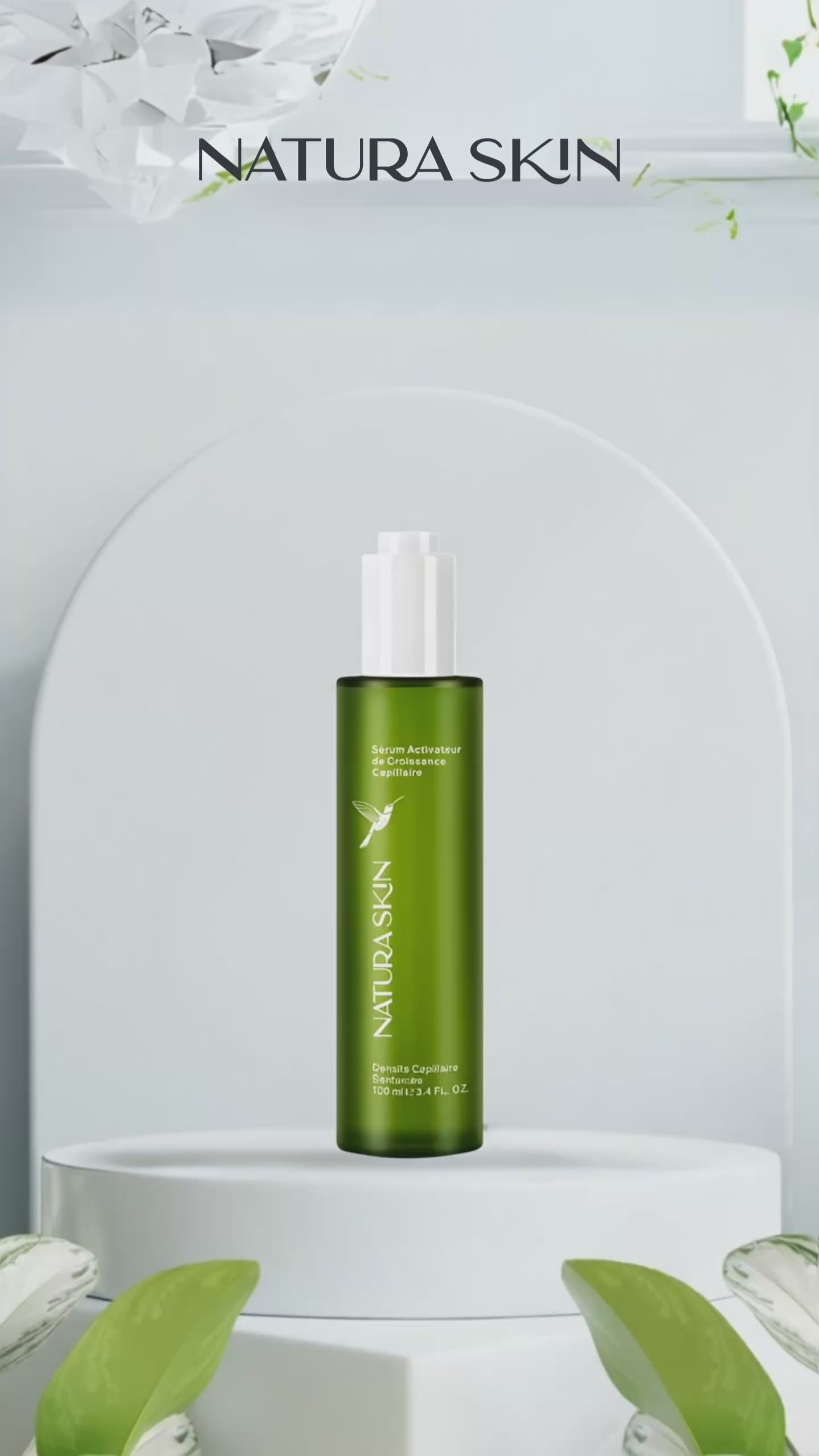 Charger la vidéo : Sérum Pousse Cheveux | Croissance Visible en 30 Jours