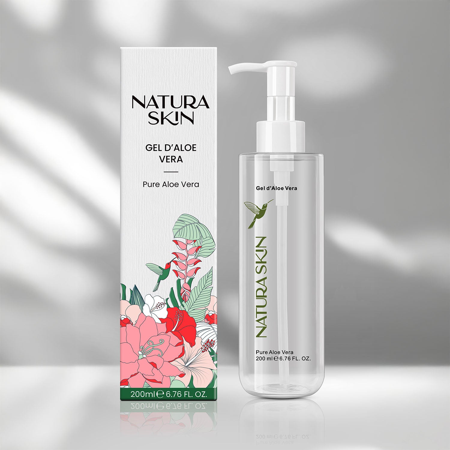 Soin hydratant naturel à l’aloe vera pour visage et corps