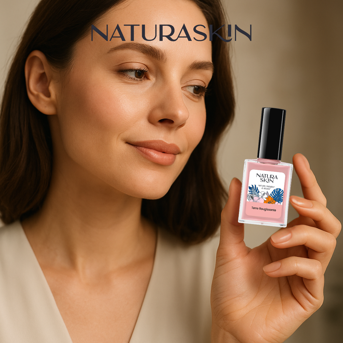 Brillance raffinée avec une couleur rouge naturelle