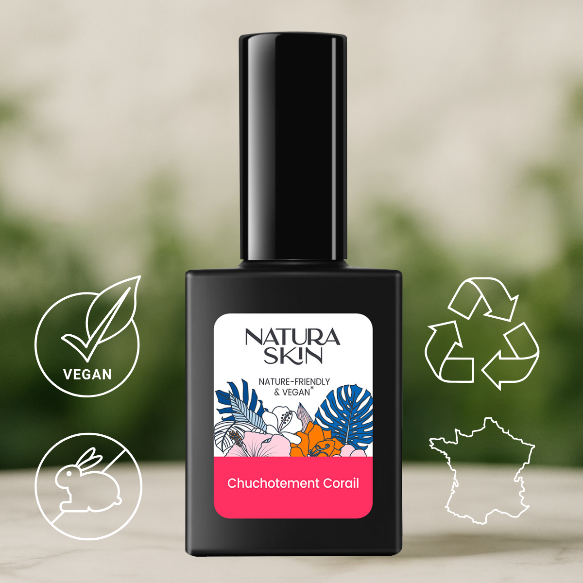 Finition douce et lumineuse pour un look naturel